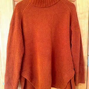 Burnt orange tunic, a new day, size LG